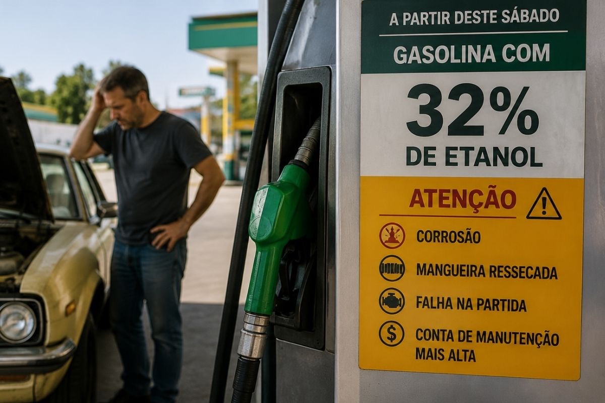 Gasolina E32: o que muda com os 32% de etanol na mistura